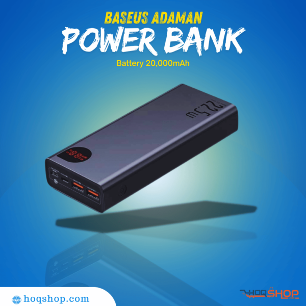 Baseus Adaman 22.5w 20000mAh Quick Charge Power Bank