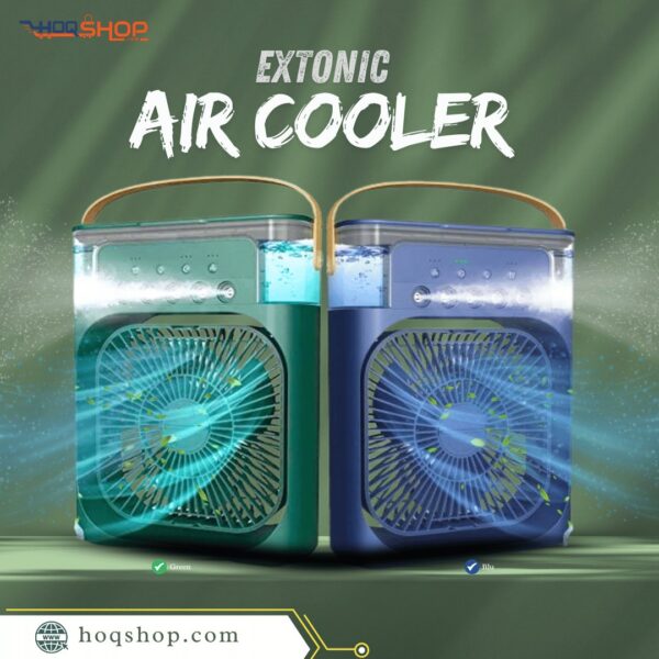 Extonic Air Cooler Fan (ET-C702) (Blu/Green)